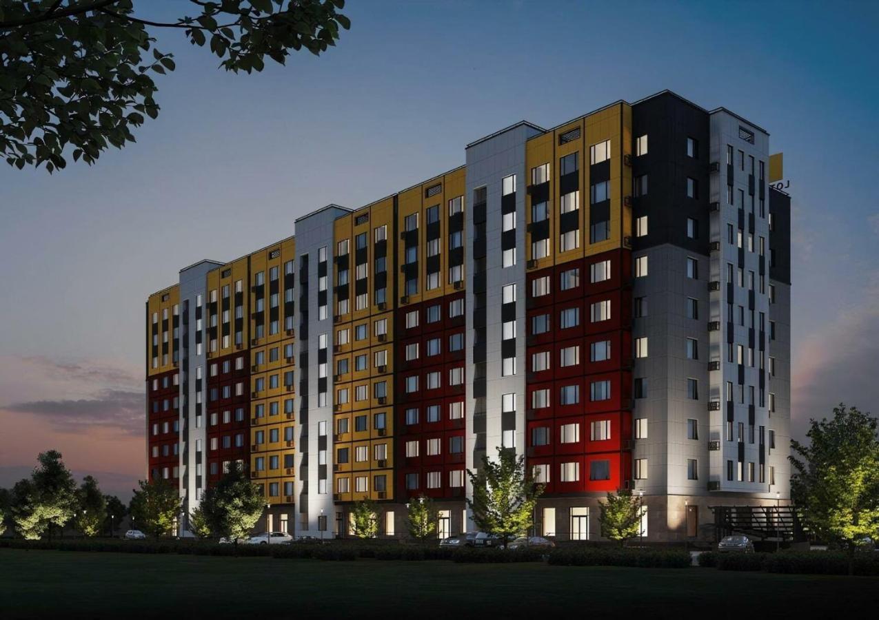 Апартаменты Жк Lotus Terrace Almaty Bagian luar foto